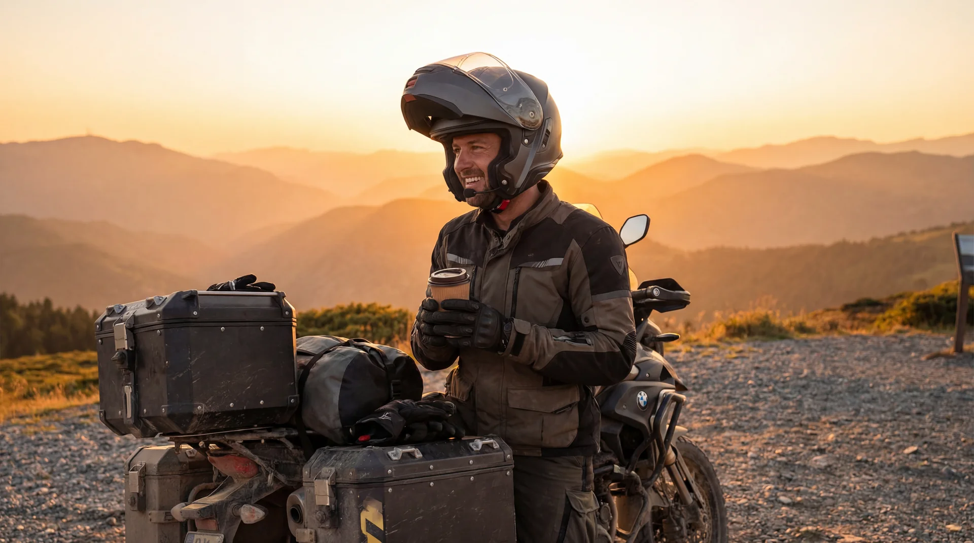 Cinta metrica alrededor de la cabeza de un maniqui con casco de moto cerca concepto medicion talla