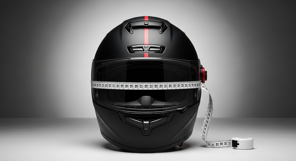 Guia de tallas de casco moto: tablas por marca