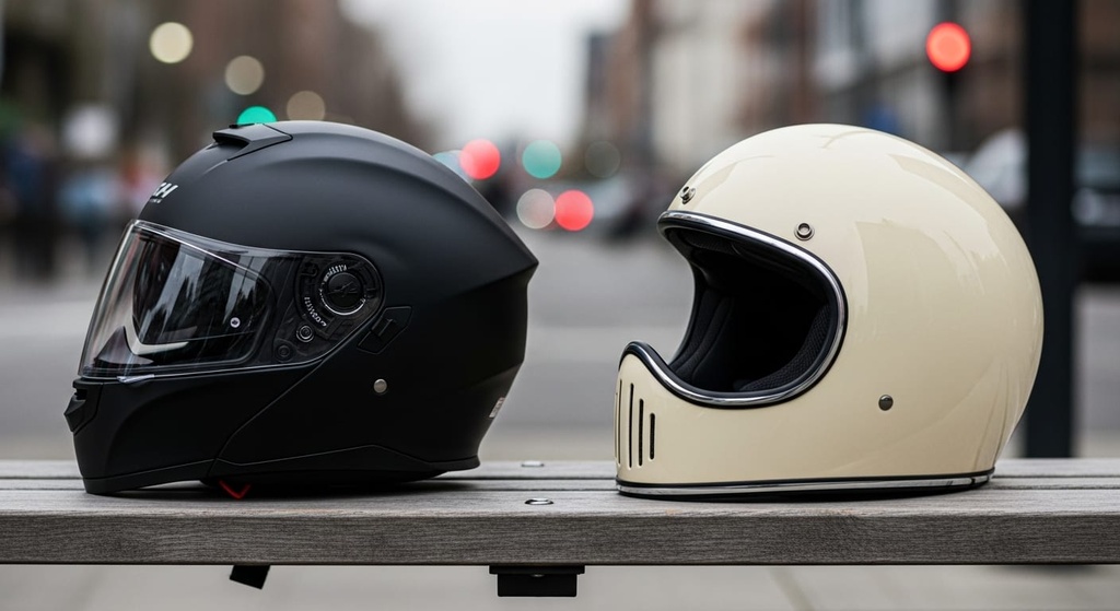 Casco modular vs jet para uso urbano y scooter