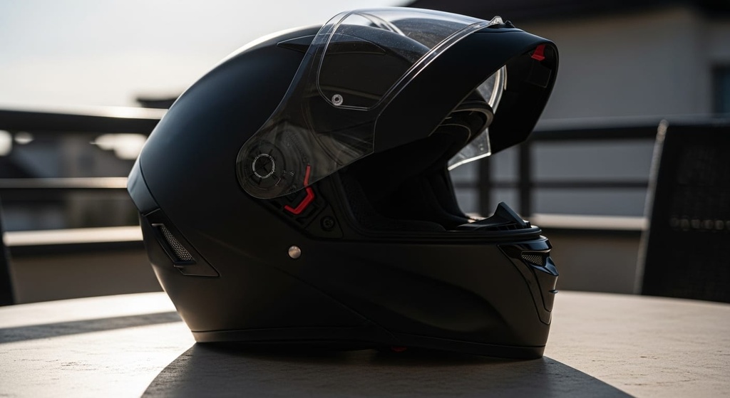 Casco integral con ventilación para uso verano