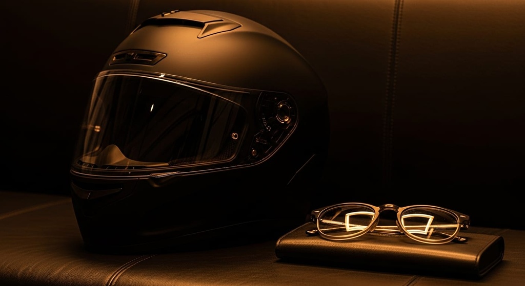 Casco integral para portar gafas graduadas sin molestia