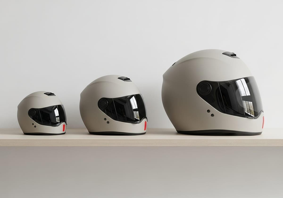 La talla lo es todo - Guía Tallas Cascos Moto · Cómo Medir + Tabla XS-XXL Todas Marcas