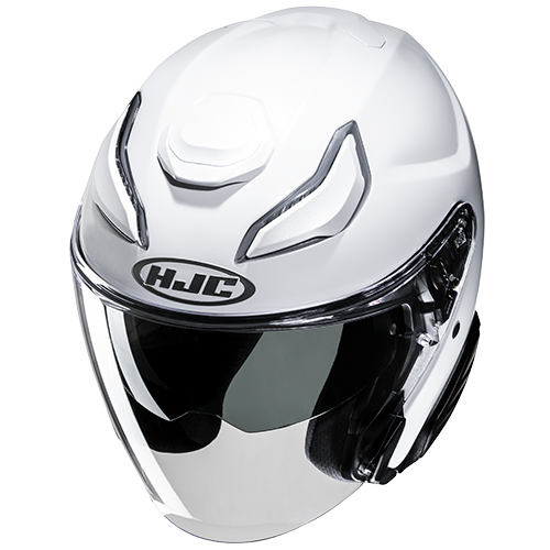 Casco HJC F31 Blanco Perlado - imagen 1