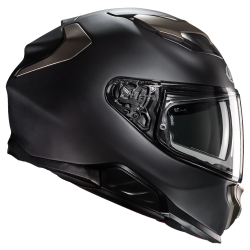 Casco HJC F71 Negro Semibrillante Titanio - imagen 2