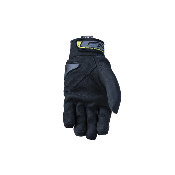 Guantes Five Rs Wp Negro Amarillo Fluor - imagen 1