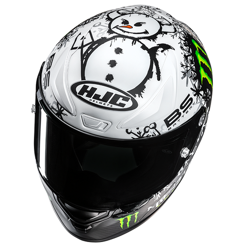 Casco HJC RPHA1 V2 Carbon Snow Diablo MC10SF - imagen 1
