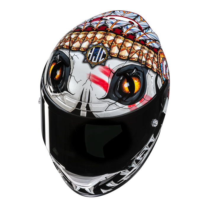 Casco HJC RPHA12 Skully MC1 - imagen 1