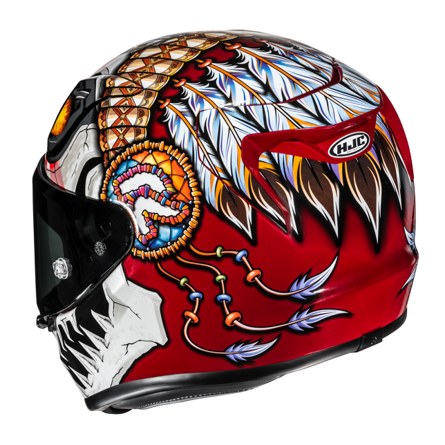 Casco HJC RPHA12 Skully MC1 - imagen 2
