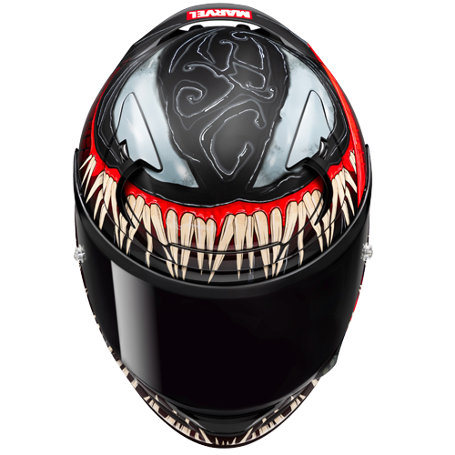 Casco HJC RPHA12 Venom 3 Marvel MC1SF - imagen 1