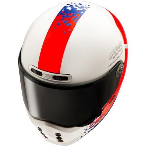 Casco HJC V10 FQ20 Retro MC21 - imagen 1