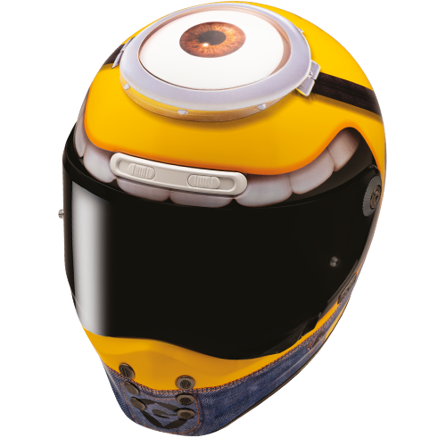 Casco HJC V10 Stuart Minions MC3 - imagen 1