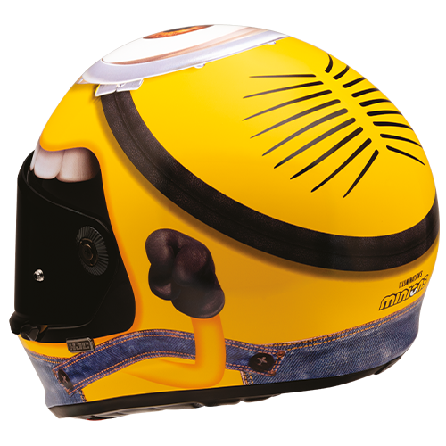 Casco HJC V10 Stuart Minions MC3 - imagen 2