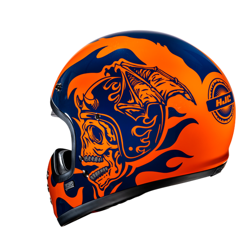 Casco HJC V60 Flame MC27 - imagen 2