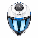 Casco Scorpion Exo-1500 Air Arena Blanco-Azul - imagen 1