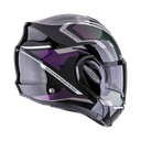 Casco Scorpion Exo-Tech Evo Furio Negro-Camaleón - imagen 2