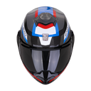 Scorpion Exo-Tech Evo Carbon Cosy Black-Blue-Red - imagen 1