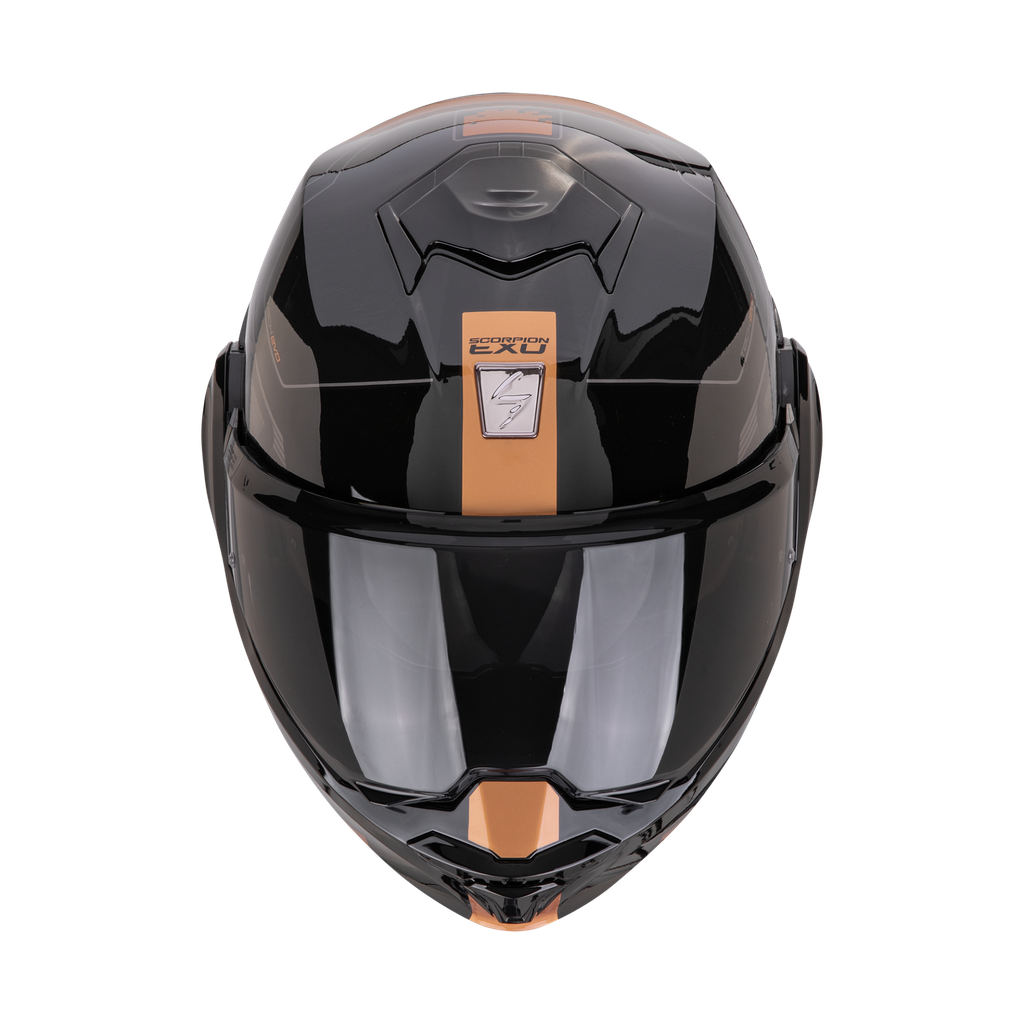 Casco Scorpion Exo-Tech Evo Traveller Negro-Cobre - imagen 1