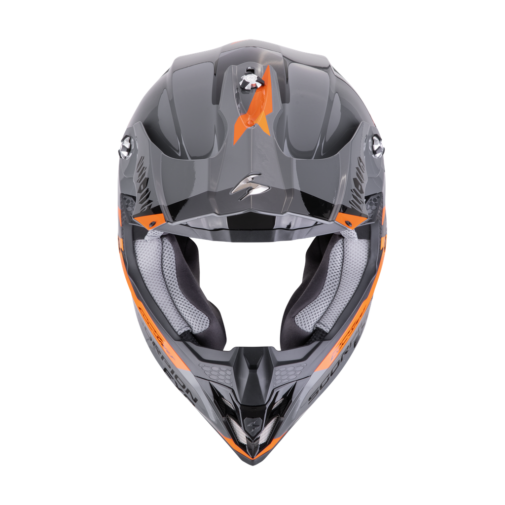 Scorpion Vx-16 Evo Air Rod Grey-Orange - imagen 1