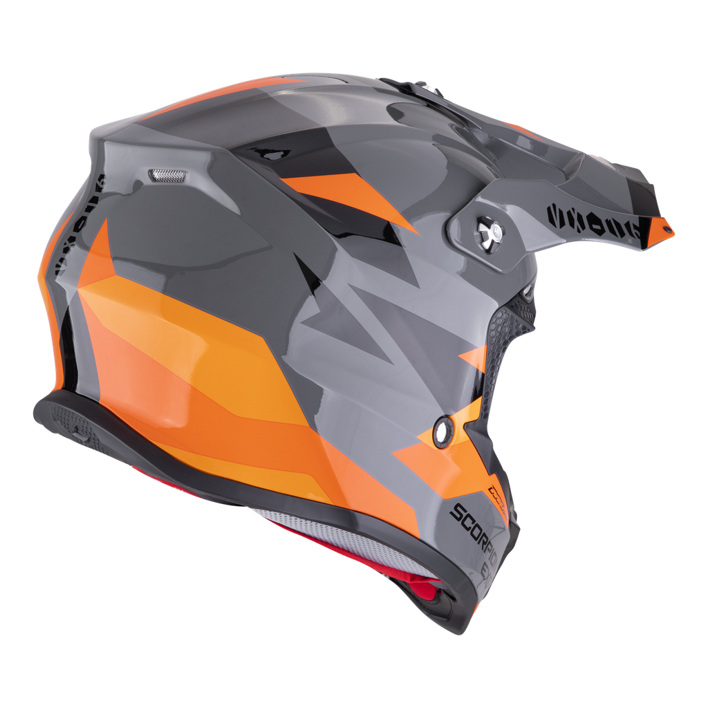 Scorpion Vx-16 Evo Air Rod Grey-Orange - imagen 2