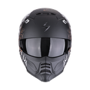 Casco Scorpion Exo-Combat II Genesis Mate Negro-Blanco-Oro - imagen 1