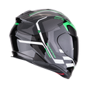 Casco Scorpion Exo-491 Kripta Negro-Verde-Blanco - imagen 2