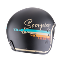 Casco Scorpion Belfast Evo Adonis Negro Mate-Beige - imagen 2