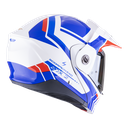 Casco Scorpion Adx-2 Lewis Blanco-Azul-Rojo - imagen 2