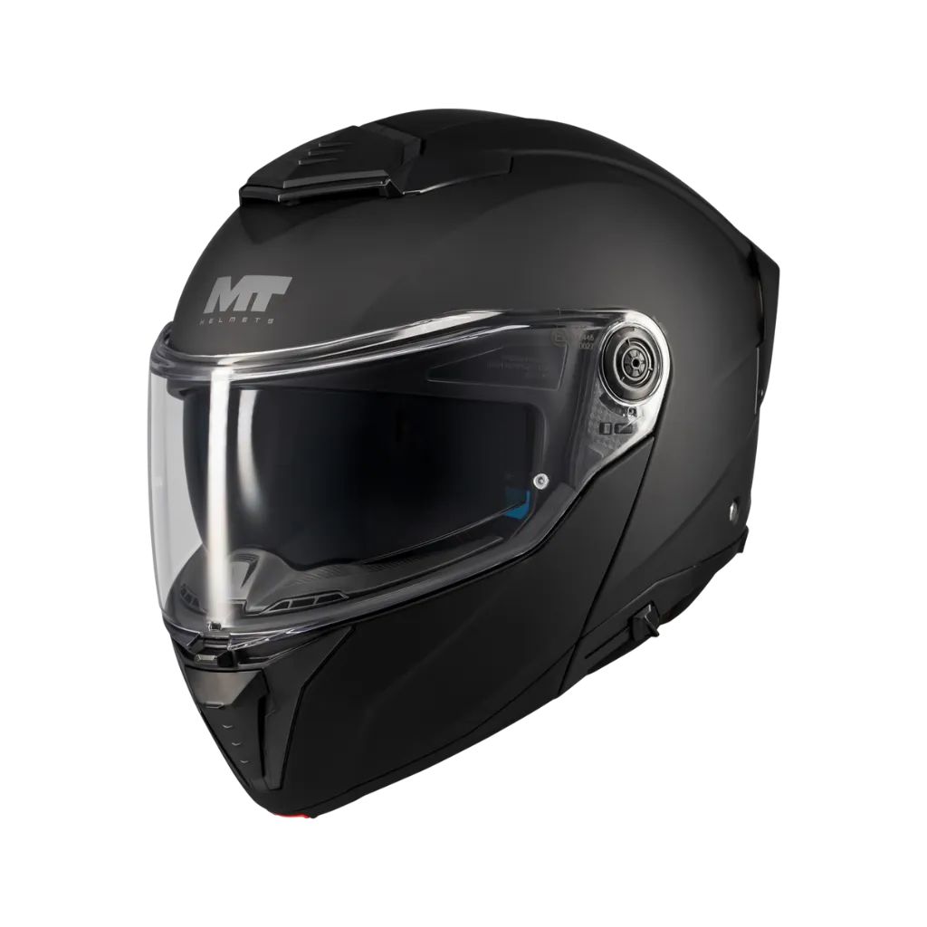 Casco Modular MT FU404SV ATOM 2 SV PURE A1 MATE - imagen 4