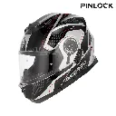 Casco Acerbis Serel 2206 Negro Plata - imagen 3
