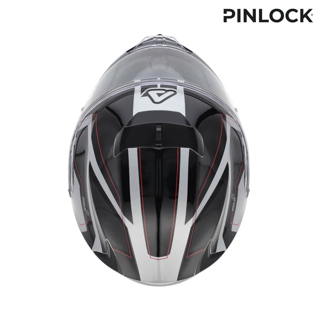 Casco Acerbis Serel 2206 Negro Plata - imagen 6