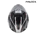 Casco Acerbis Serel 2206 Negro Plata - imagen 6