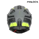 Casco Acerbis SEREL 2206 Negro Amarillo Flúo - imagen 3