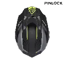 Casco Acerbis Attack Gris Amarillo - imagen 5