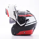 Casco Modular Blauer Sky 2 Negro Rojo Blanco - imagen 2