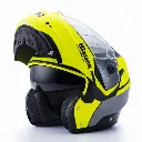 Casco Modular Blauer Sky 2 Titanium Mate Amarillo Negro - imagen 1