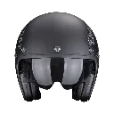 Casco Scorpion Belfast Evo Hangar Negro Mate-Plata - imagen 2