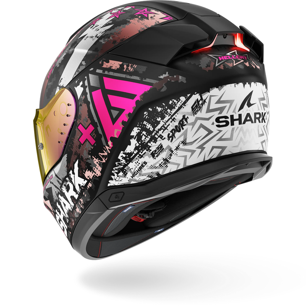 Casco Shark Skwal I3 Hellcat Negro Mate KUV - imagen 6