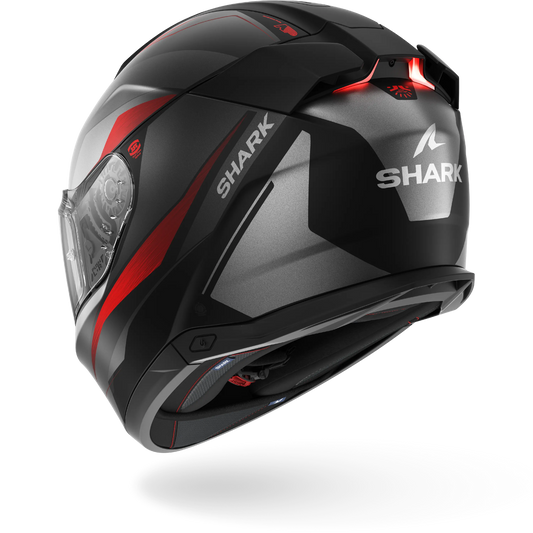 Casco Shark Skwal I3 Mekarium Negro Mate KAR - imagen 1