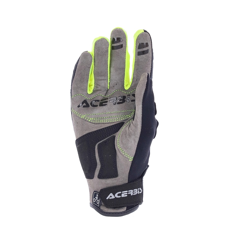 Guantes Acerbis CE CARBON G 3.0 Amarillo Negro - imagen 1