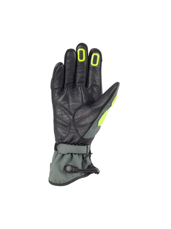 Guantes Bering Bakundu Negro Gris Azul Flúor - imagen 1