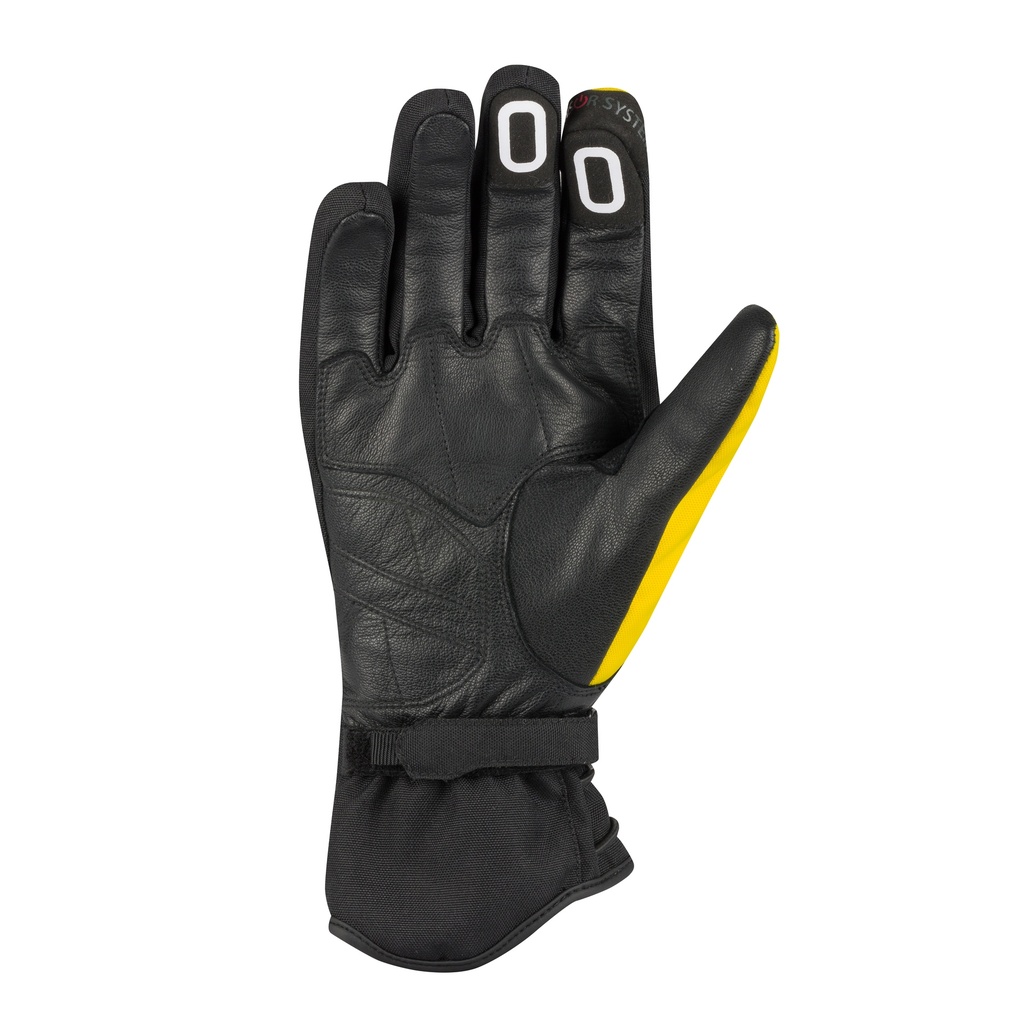 Guantes Bering Zephyr Negro Gris Amarillo - imagen 1