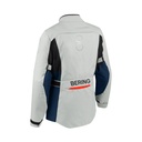 Chaqueta Bering Siberia Mujer Gris Azul Rojo - imagen 4
