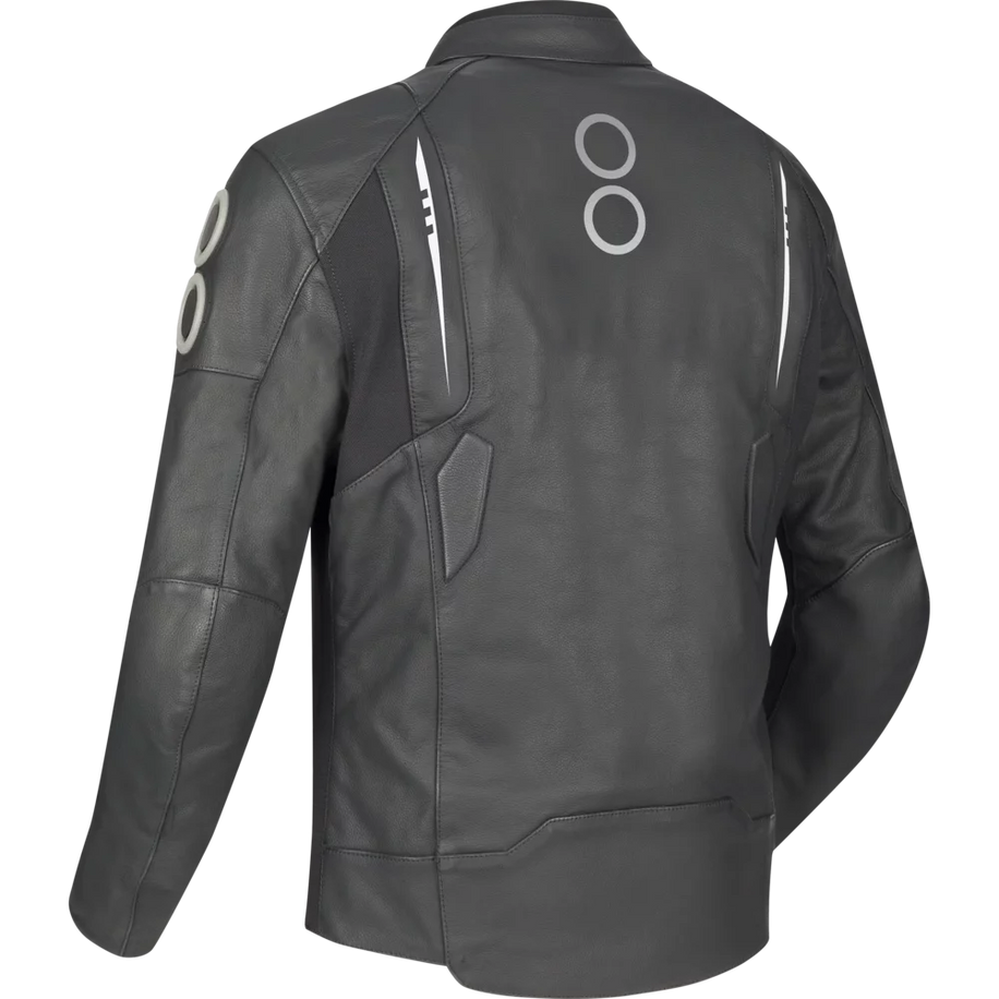 Chaqueta Bering Radial Negro Blanco - imagen 1