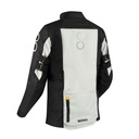Chaqueta Bering Zephyr Negro Gris Amarillo - imagen 2
