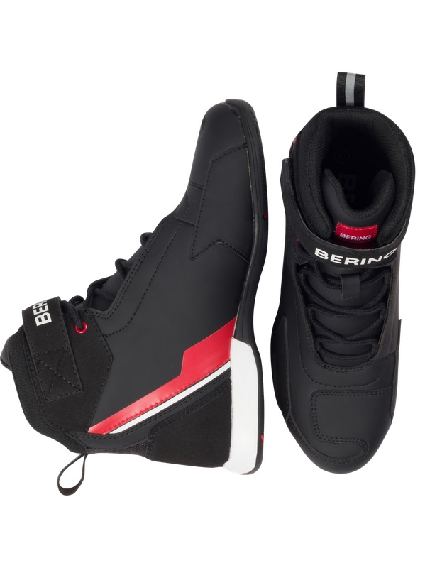 Zapatillas Bering Jag Negro Blanco Rojo - imagen 1