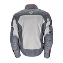 Chaqueta Acerbis ON ROAD RUBY Gris Rojo - imagen 3