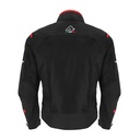 Chaqueta Acerbis ON ROAD RUBY Negro Rojo - imagen 2