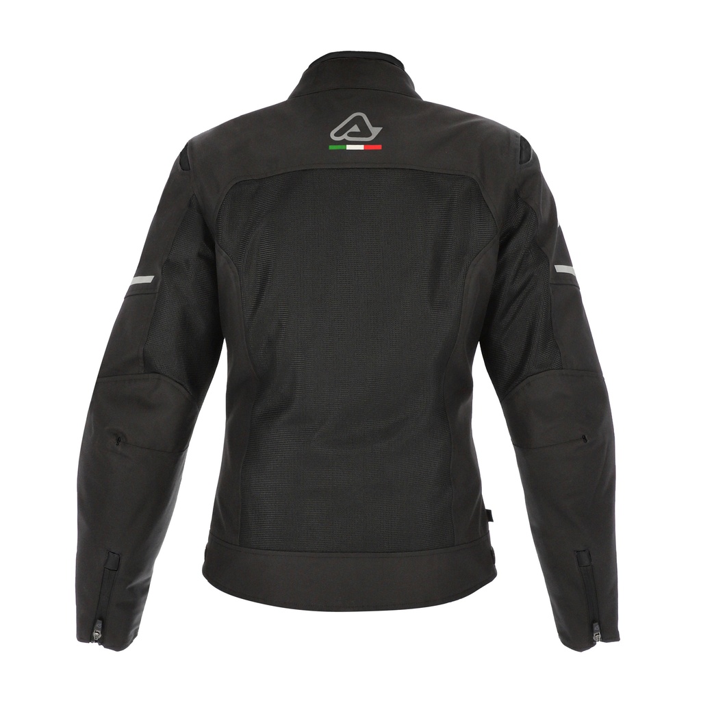 Chaqueta Acerbis ON ROAD RUBY Mujer Negro - imagen 2