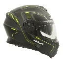 Casco Modular Nava Sprint Negro Mate y Fluor - imagen 1