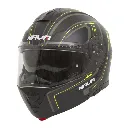 Casco Modular Nava Sprint Negro Mate y Fluor - imagen 2